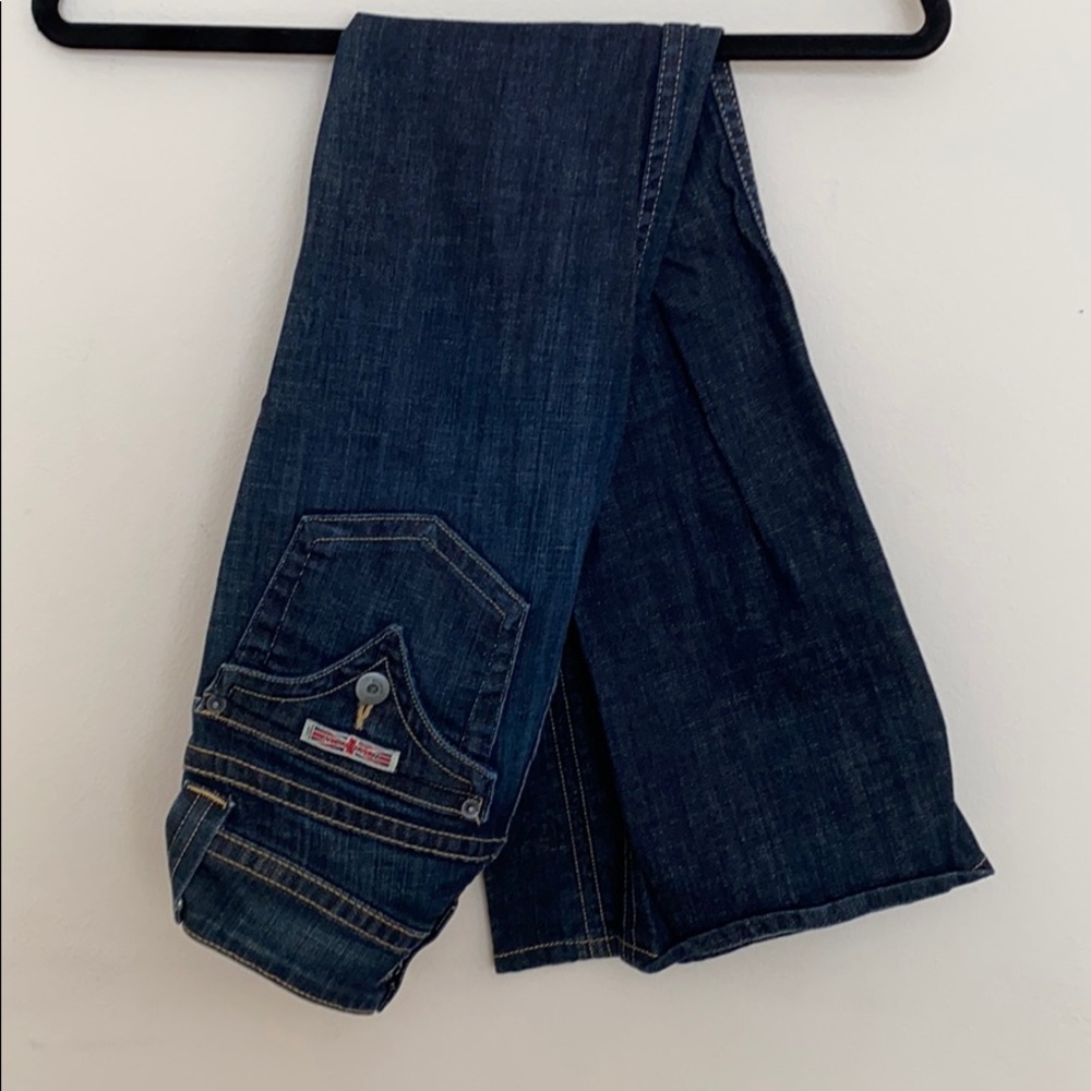 Hudson dark wash boot cut jeans